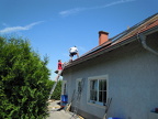 Solaranlage Installation (Sommer 2010)