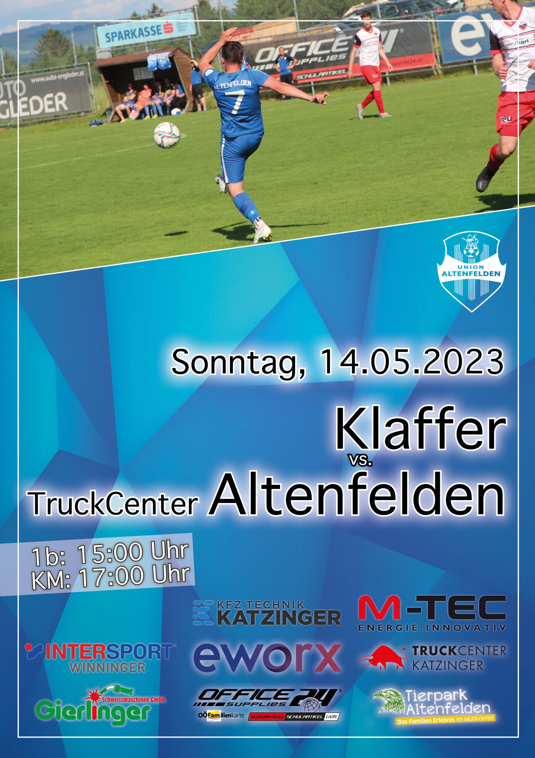 Vorschau Runde 22: Union Klaffer vs. Union TRUCKCENTER Altenfelden