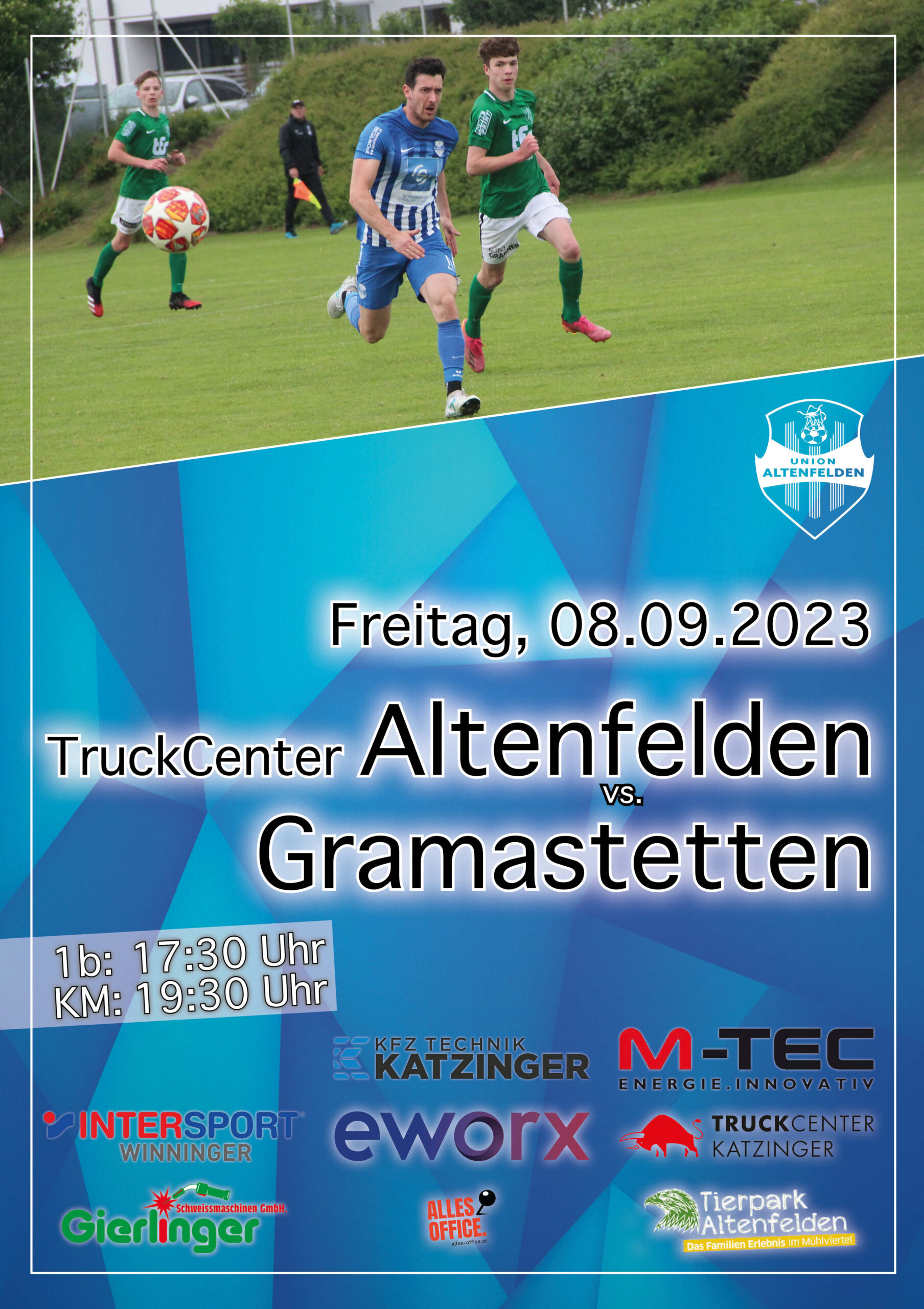 Vorschau Runde 4: Union TRUCKCENTER Altenfelden vs. SV Gramastetten