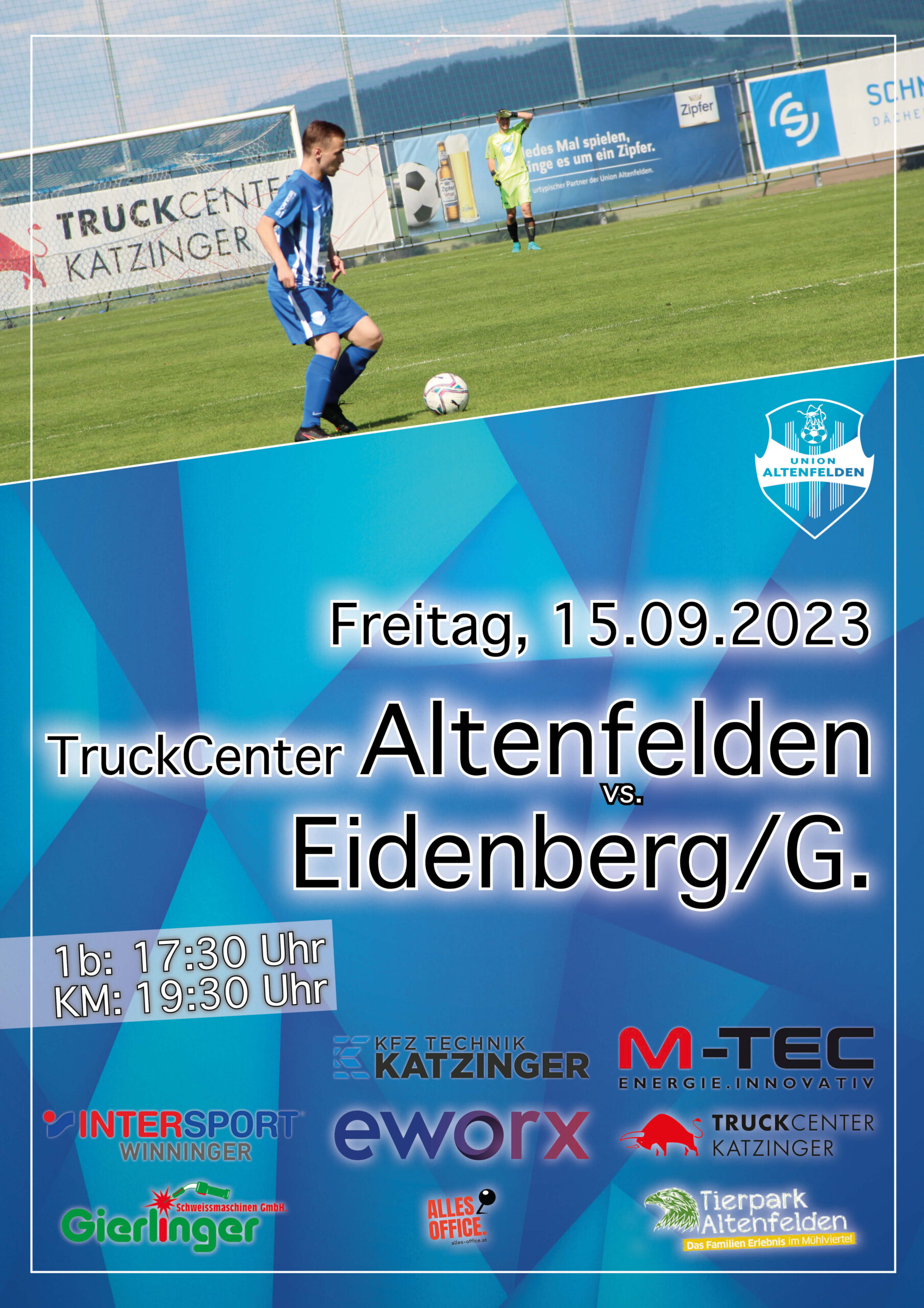 Vorschau Runde 5: Union TRUCKCENTER Altenfelden vs. Union Eidenberg/G.