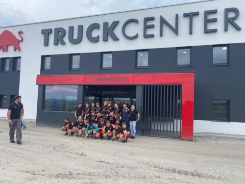 Besuch bei Truckcenter Katzinger (U13, U14)